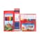 Faber Castell 1 Pack Graphite Pencil + 1 Pack Colour Pencil + 1 Pack Fibre Tip Colour Markers Set