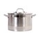 Alfa Premium Tencere Stainless Steel Casserole 22cmx12cm 4.6L