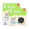 The Brooklyn Creamery Dairy Free Vintage Vanilla Giant Cookie Sandwich Zero Added Sugar 80mlx2 Pieces