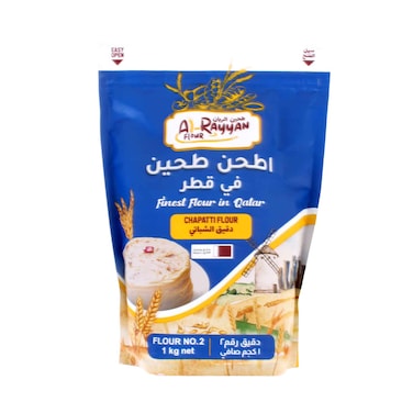 Al Rayyan Chapatti Flour No. 2 Premium Wheat Flour 1kg