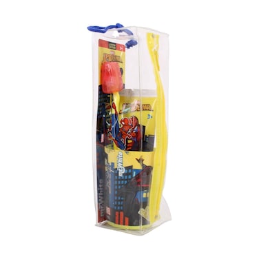 Marvel Spider-Man Children's Oral Care Travel Set with Toothbrush, Cup &amp; Pouch