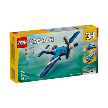 Lego Creator 3 In 1 Air Craft Race Plane #31160