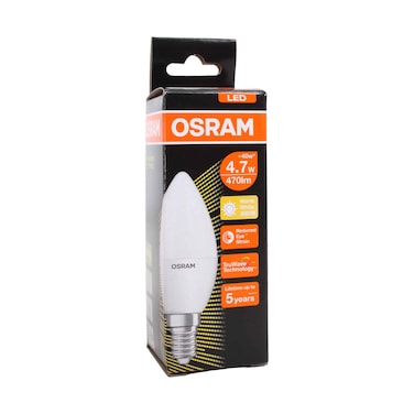 Osram LED Light Bulb 4.7W 830 E14