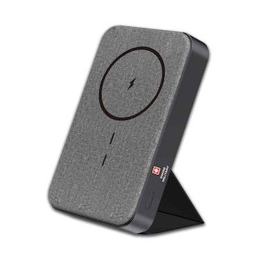 Swiss Military Power Bank&nbsp;10K mAh Magcharge With Stand Grey