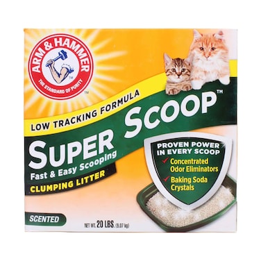 Arm &amp; Hammer Super Scoop Clumping Cat Litter 9kg