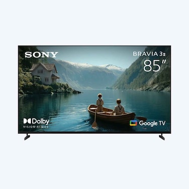 سوني برافيا 3 II تلفزيون 4K مع جوجل تي في مقاس 85 بوصة إصدار 2026 K-85XR30M2