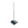 Rozenbal Long Handle Tilting Dustpan With Rubber Edge Shovel And Comb 90cm
