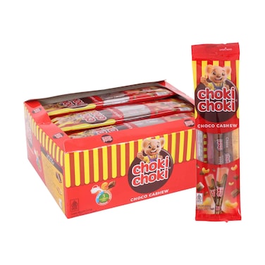 Choki Choki Chocolate Cashew Snack 9g x 24