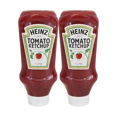 Heinz Tomato Ketchup Squeeze Bottle 910g Pack of 2