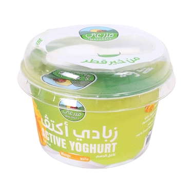 Mazzraty Activ Full Fat Mango Yogurt 170g