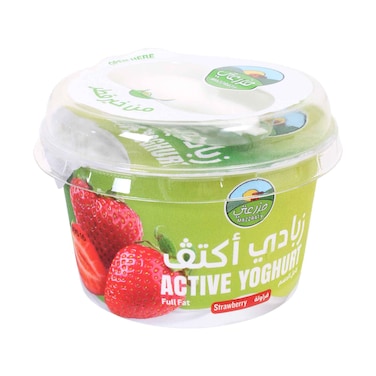 Mazzraty Activ Full Fat Strawberry Yogurt 170g