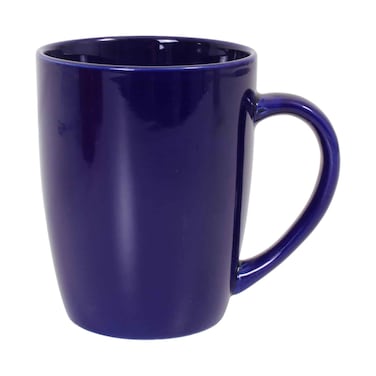 RYB Colour Glazed Belly Mug Blue 11oz