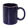 RYB Can Shaped Mug With Gold Rim Blue 11oz