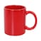 RYB Can Shaped Mug With Gold Rim Red 11oz