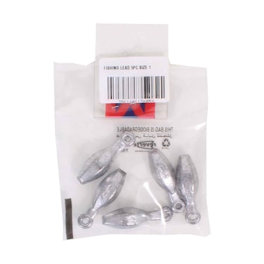 Fishing Lead 5 Pieces Set