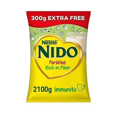 Nido Fortified Rich In Fiber Milk Powder 2100g