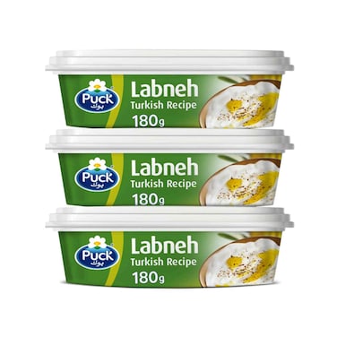 Puck Plain Labneh 180g Pack of 3