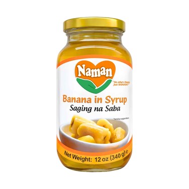 Naman Banana In Syrup 340g