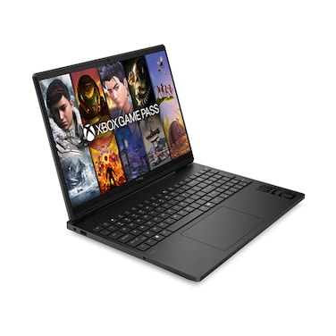 إتش بي هايبر إكس أومن لابتوب ألعاب مقاس 15.3 بوصة موديل 15-GA0030NE بمعالج إنتل كور ألترا 5 وذاكرة 16 جيجابايت رام وسعة تخزين 512 جيجابايت SSD وبطاقة رسومات إنفيديا جيفورس RTX 5050 ودقة 2K ونظام ويندوز 11 هوم لون أسود شادو