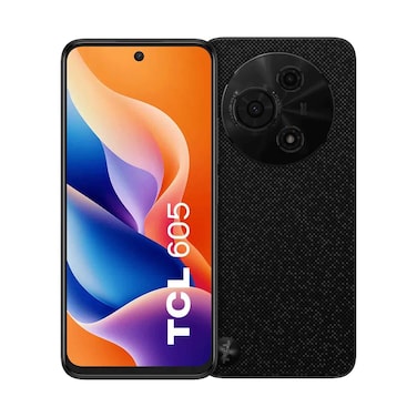تي سي إل 605 ‏4G هاتف ذكي سعة 128 جيجابايت لون أسود
