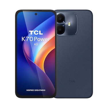 تي سي إل K70 Power 4G هاتف ذكي سعة 128 جيجابايت لون أزرق