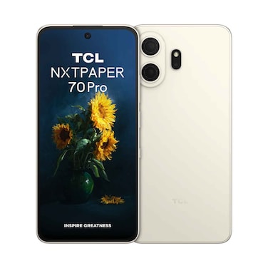 تي سي إل 70 Nxtpaper Pro هاتف ذكي سعة 512 جيجابايت لون ذهبي