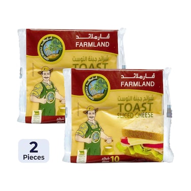 Farmland Toast Sliced Cheese Burger 200gx2 Pieces