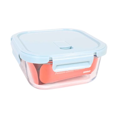 Expert Square Glass Food Storage 800ml