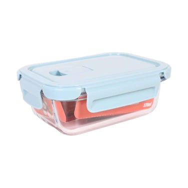 Expert Rectagular Glass Food Storage 370ml