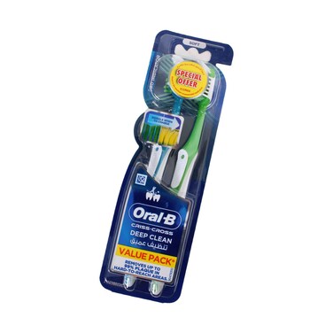 Oral-B Maximum Clean Indicator Toothbrush Soft 2 Pieces