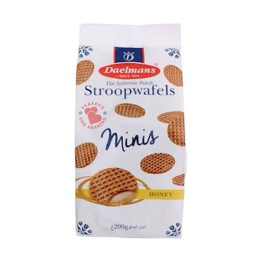 Daelmans Honey Mini Waffles 200g