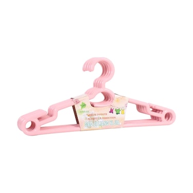 Plastic Cloth Hanger Set Assorted