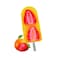Freshqa Orange &amp; Slice Strawberry Natural Ice Pops 80ml