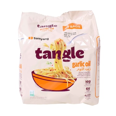 Samyang Tangle Garlic Oil Instant Noodles 400g