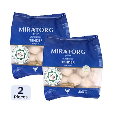 Miratorg Dumplings with Tender Chicken Meat 400gx2 Pieces