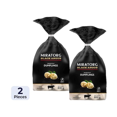 Miratorg Black Angus Marbled Beef Dumplings 800gx2 Pieces