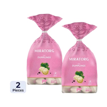 Miratorg Veal Dumplings 800gx2 Pieces