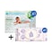 Pure Born Organic Bamboo Diaper No.3 For 5.5-8kg 28's + Pure Moisture Wipes With Organic Calendula Lotion 60's