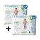 Pure Born Organic Bamboo Diaper No.5 For 11-18kg 22's + 1 Piece