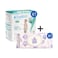 Pure Born Baby Pants  No.5 For 12-16kg 40's + Pure Moisture Wipes With Organic Calendula Lotion 60's