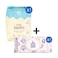 Pure Swims Bio-Based Bamboo Swim Pants L-XL For 12-17kg 10's + Pure Moisture Wipes With Organic Calendula Lotion 60's