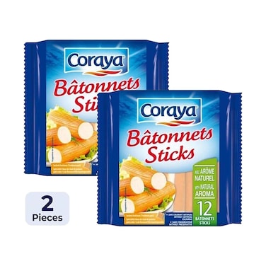 Coraya Batonetts Crab Sticks 180gx2 Pieces