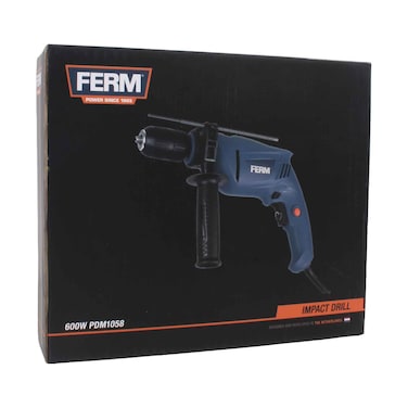 Ferm Impact Drill Keyless Chuck 600 Watts #PDM1058