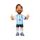 Minix Foot Ball Star Argentina Lionel Messi 10 Collectible Figurines