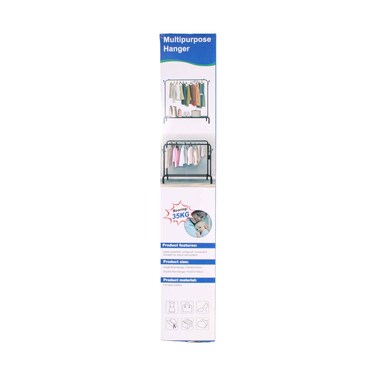 Double Pole Cloth Stand NW-30404 Assorted