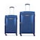 Carlton Mark Plus Expandable Soft Trolley 55cm + 69cm Set - Blue
