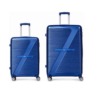 VIP Z Plus Spinner Hard Trolley 55cm + 70cm Set - Blue