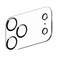 Smartix Transparent Camera Lens Protector For Iphone 18 Pro