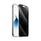 زجاج مقوى لحماية الخصوصية بزاوية 180° وتغطية كاملة ثلاثية الأبعاد مضاد للتجسس Hoco DG36 لهاتف IP18 Pro Max