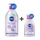 Nivea Daily Essentials 3-in-1 Sensitive Caring Micellar Water 400ml + Water Soothing With Amino Acid Complex &amp; Dexpanthenol 100ml